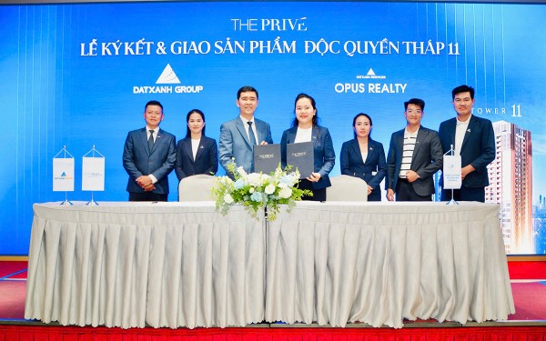 Opus Realty phân phối giỏ hàng độc quyền Tháp 11 Dự án The Privé
